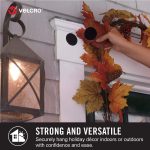 VELCRO Brand Heavy Duty Fasteners | 4x2 Inch Strips with Adhesive 8 Sets | Holds 10 lbs | Black Industrial Strength Stick On Tape | Indoor or Outdoor Use (VEL-30703-USA) - Image 3